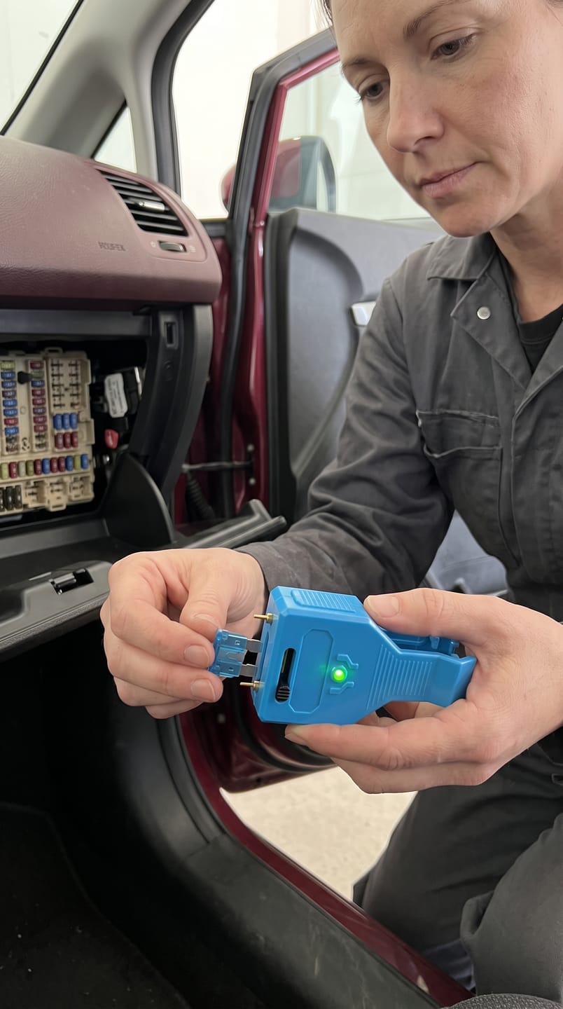 Customer photo review of BoltBuddy™ 2-in-1 Fuse Tester & Puller