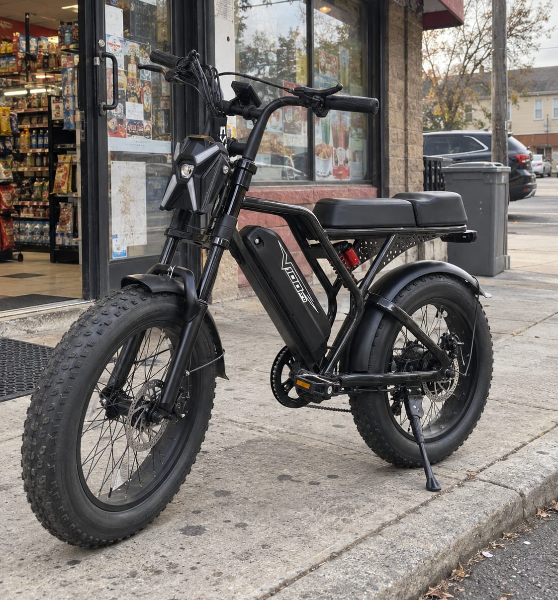 Customer photo review of Eskute® V100 Pro 20*4.0" Electric Bike for Adults