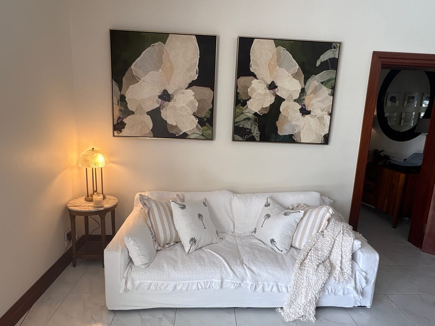 Customer photo review of "Monteverde" Square I & II Set of 2 on Canvas