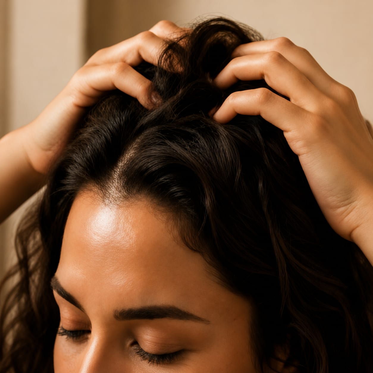 Customer photo review of Hair Regrowth Minoxidil Foam