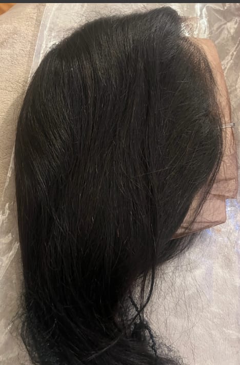 Customer photo review of Wavymy Pre-Cut 13x6 Max Lace Frontal Wig Drawstring Wear & Go Wigs Dome Cap Glueless Wigs 180% Density
