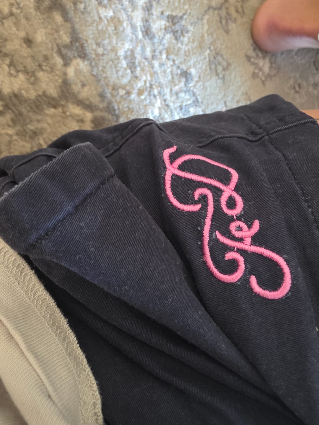 Customer photo review of Ladies Rugger Shorts Navy
