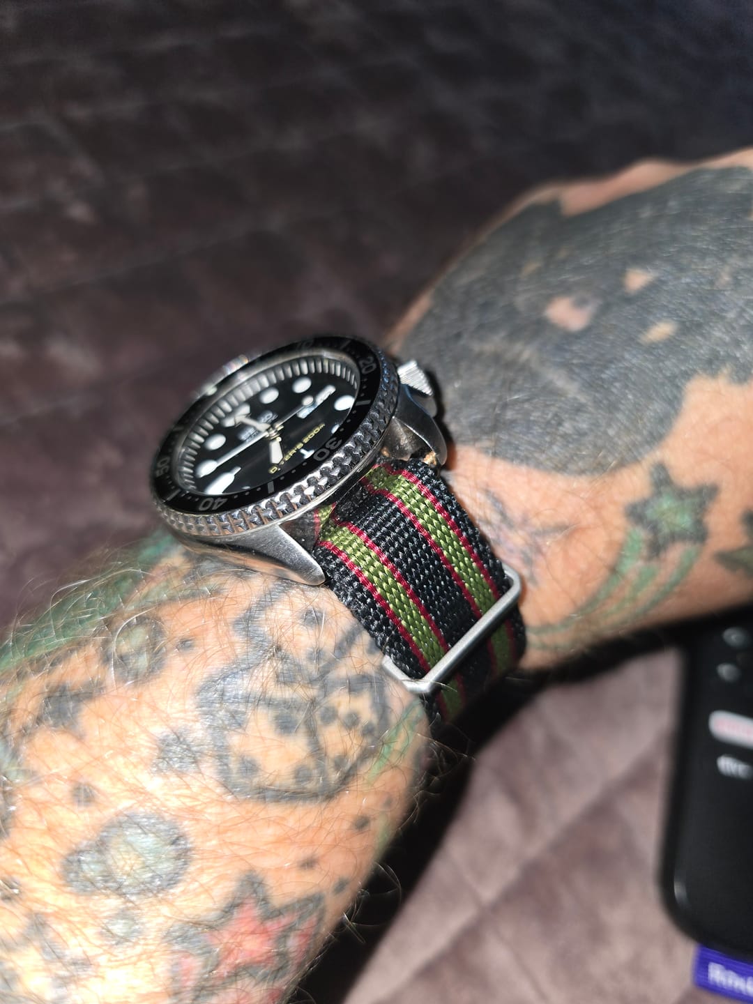 Customer photo review of Bond Nylon Strap - Five Eye
