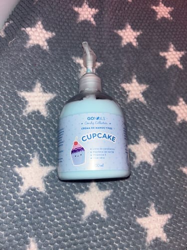 Customer photo review of Crema de Manos y Pies - Cupcake 500 ml