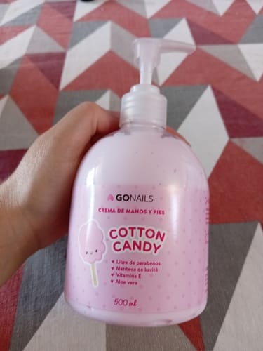 Customer photo review of Crema de Manos y Pies - Cotton Candy 500 ml