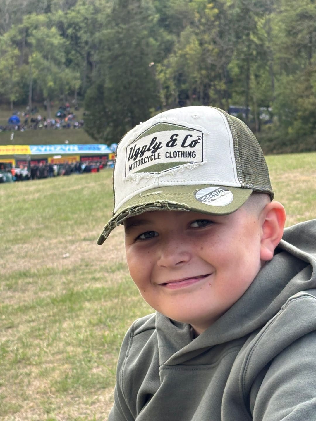Customer photo review of Green Diamond Trucker Hat