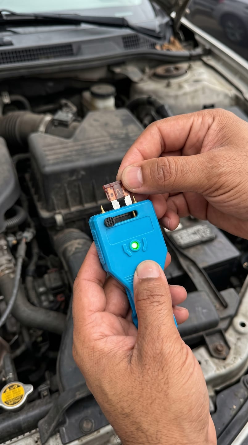 Customer photo review of BoltBuddy™ 2-in-1 Fuse Tester & Puller