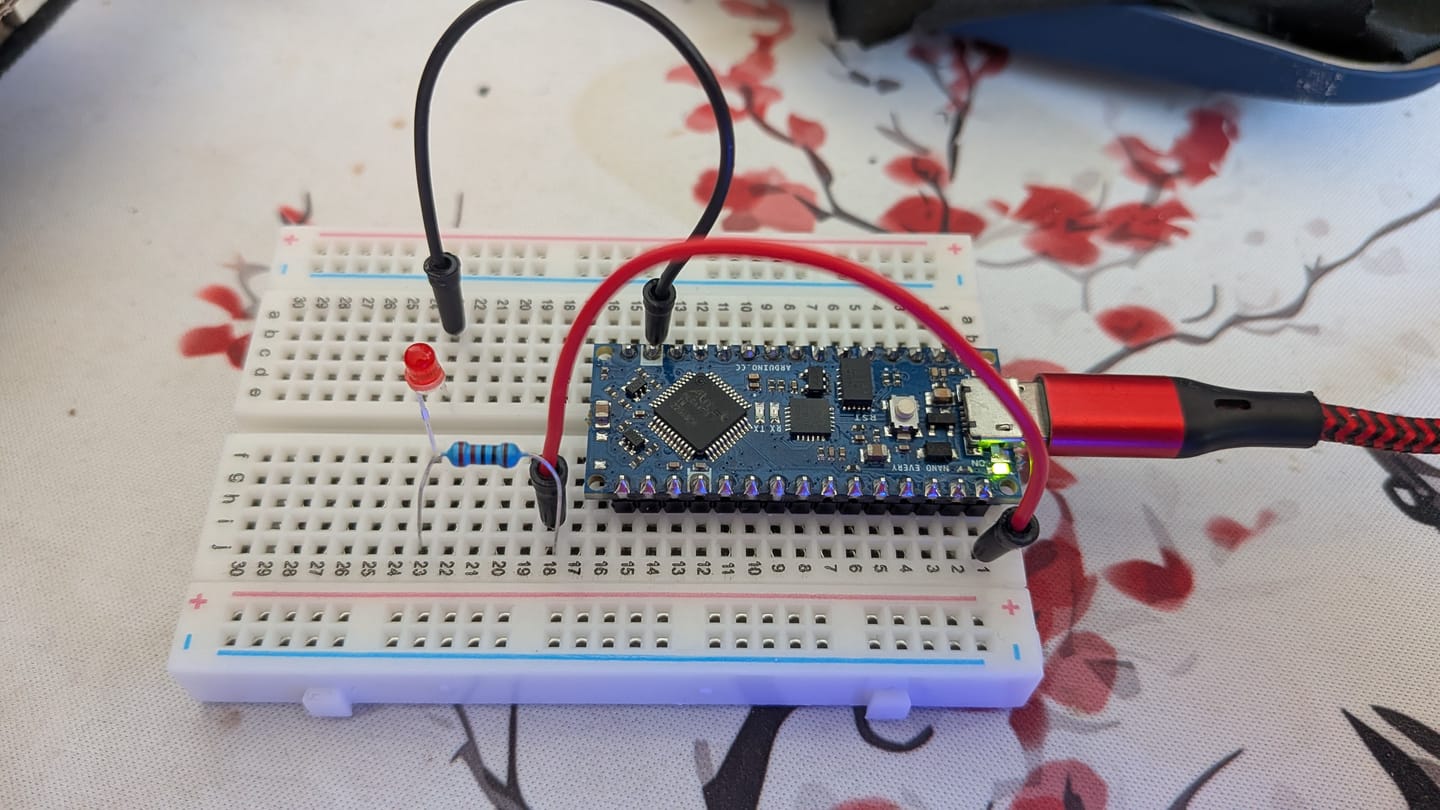 Customer photo review of Arduino Nano Every with headers