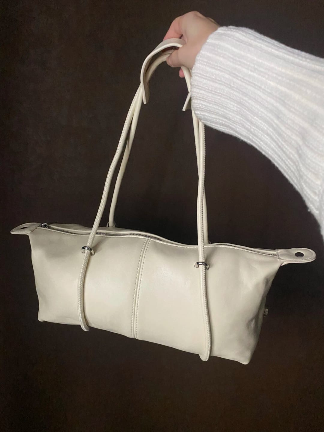 Customer photo review of Mila Boston Pillow Bag