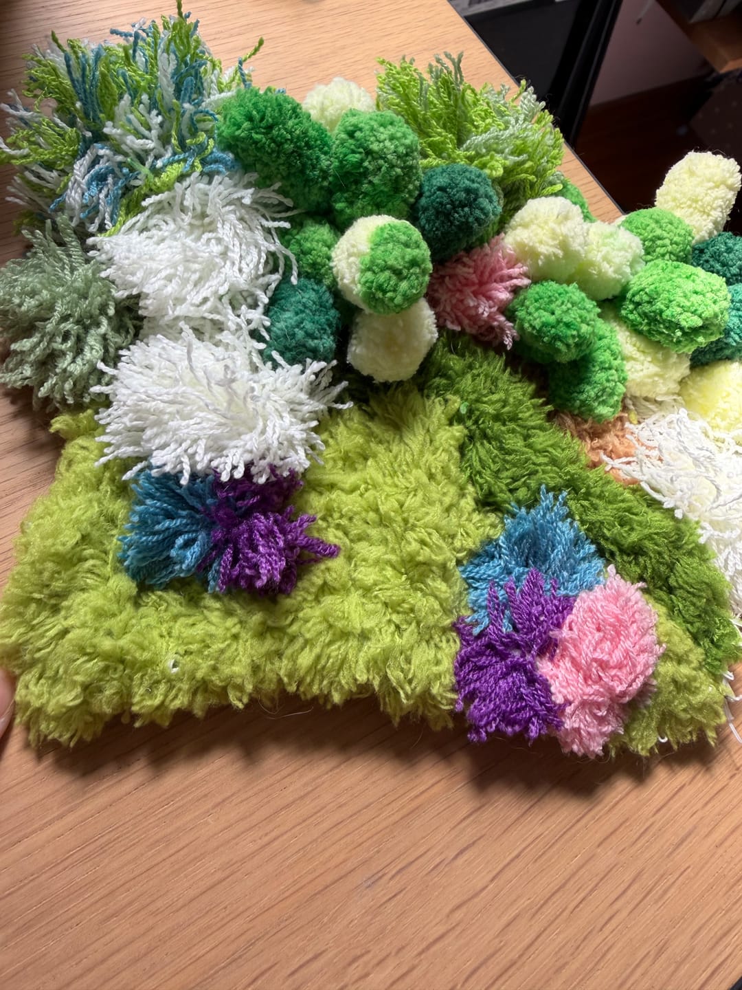 Customer photo review of FLOWER PATCH - Moss Coaster Kit