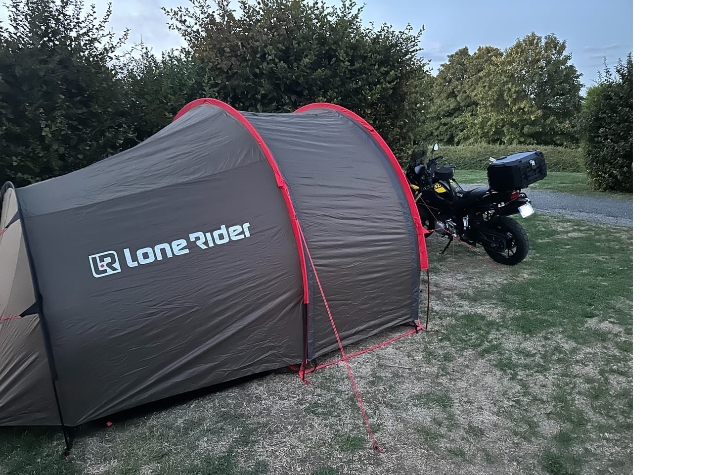 Customer photo review of MotoTent