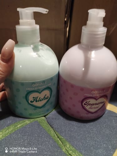Customer photo review of Crema de Manos y Pies - Aloha 500 ml