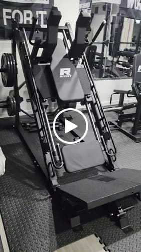 Customer video review of RitFit GAZELLE PRO 3-In-1 Leg Press and Hack Squat Machine