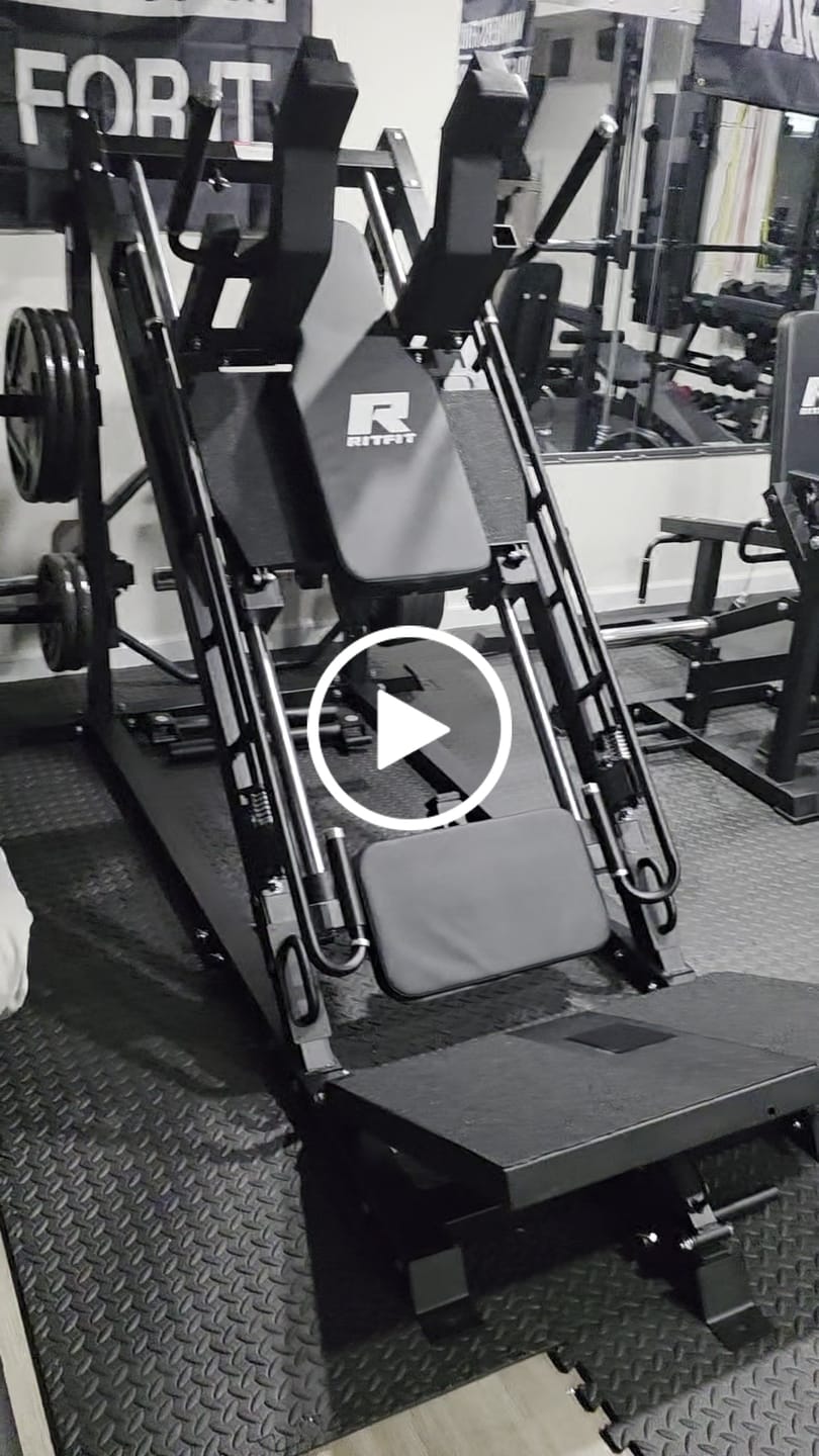 Customer video review of RitFit GAZELLE PRO 3-In-1 Leg Press and Hack Squat Machine