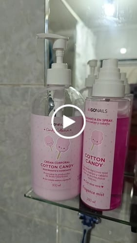 Customer photo review of Crema de Cuerpo Reafirmante e Hidratante - Cotton Candy
