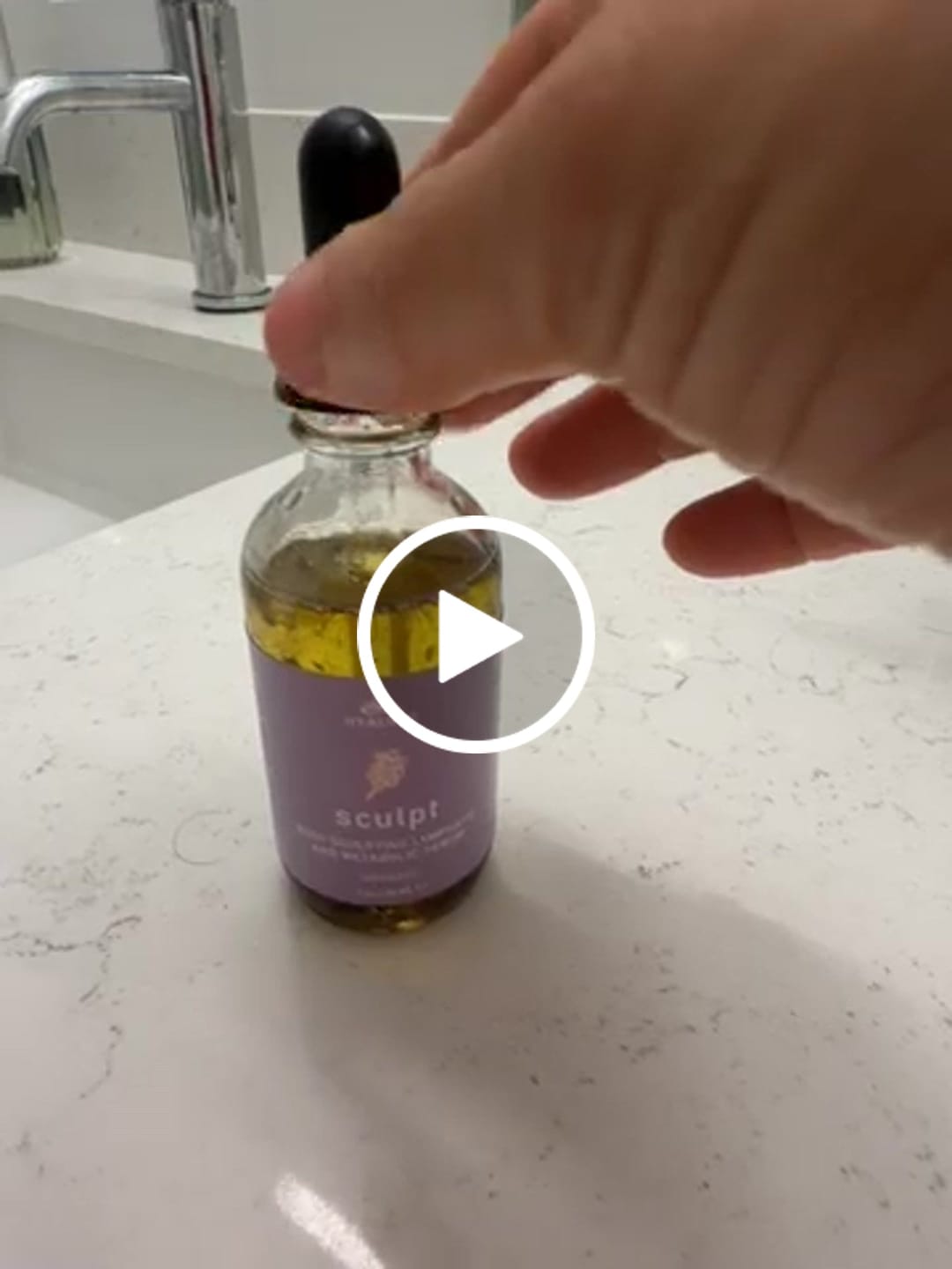 Customer video review of SCULPT: Cellulite & Hormonal Fat Storage Serum | Lymphatic Stimulation + Body Contouring