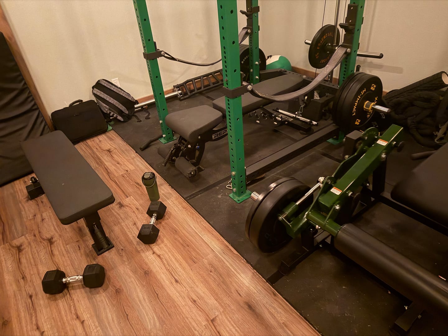 Customer photo review of NOVA™ Progressive Load Leg Extension & Curl Machine