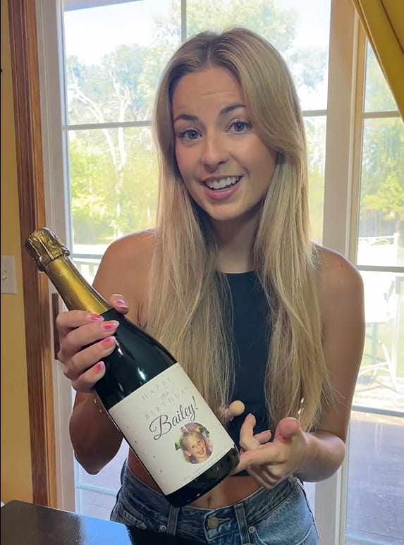 Customer photo review of Bubbles With Your Own Label