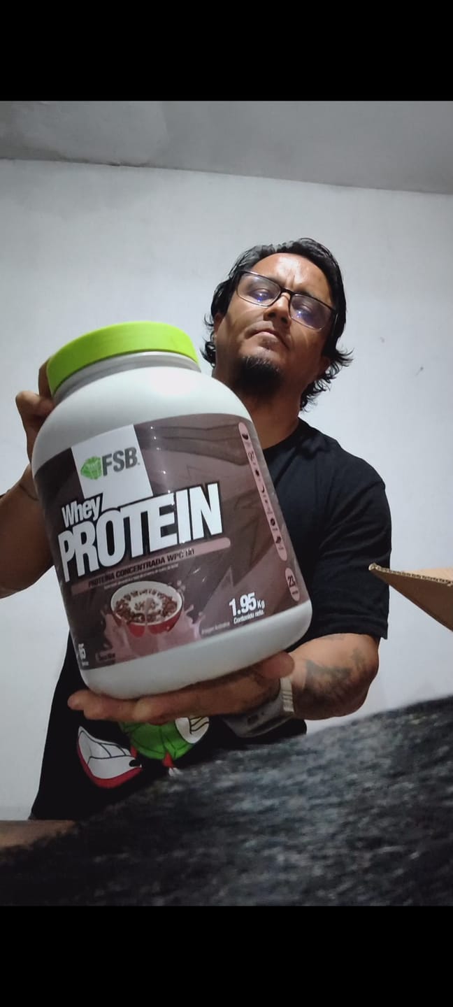 Customer photo review of Proteína Sabor Crunch