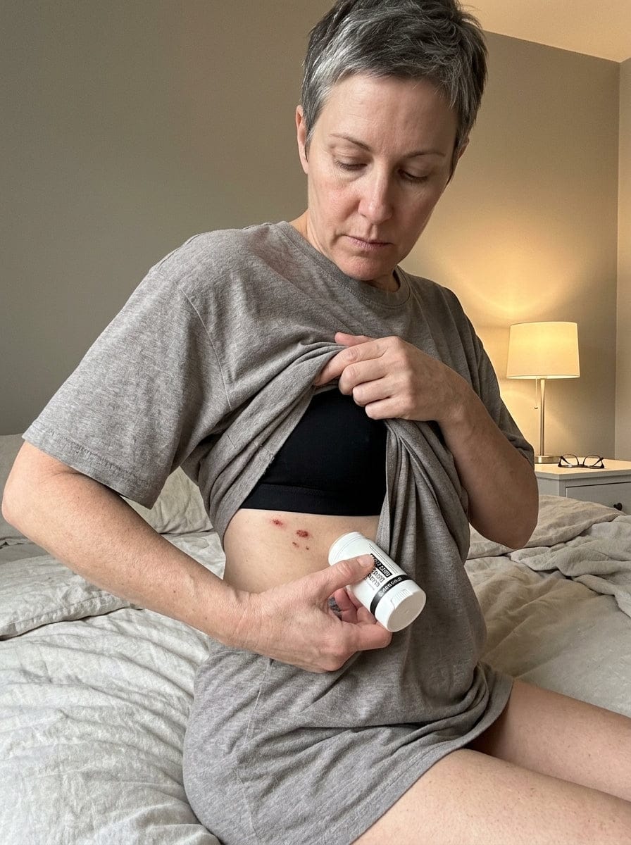 Customer photo review of Serivalo™ Glycolic Acid Exfoliating Body Stick