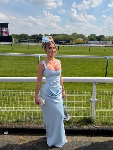 Customer photo review of Cornelia Maxi Dress