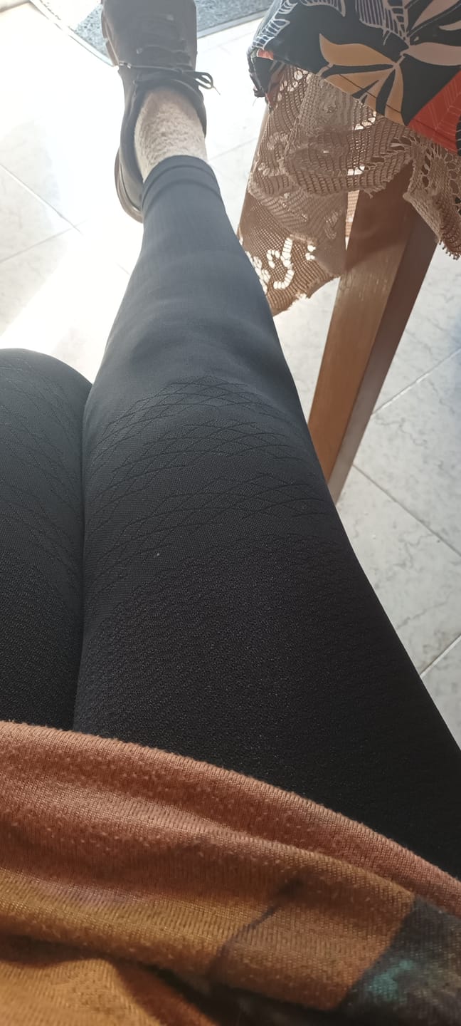 Customer photo review of Calza Skyva con Tecnología ActiveDrain™ - Anti-Celulitis