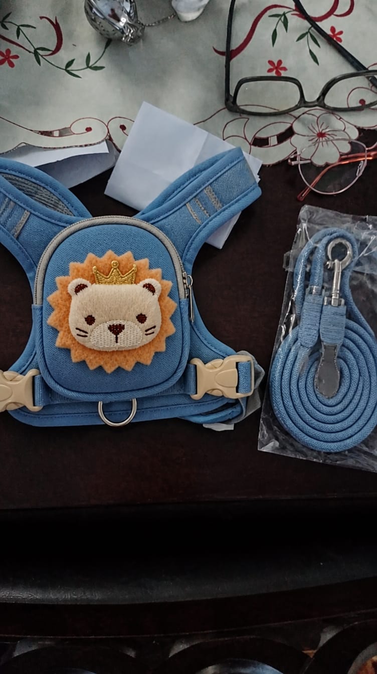 Customer photo review of WUFFLE™ Pet Backpack Harness V2