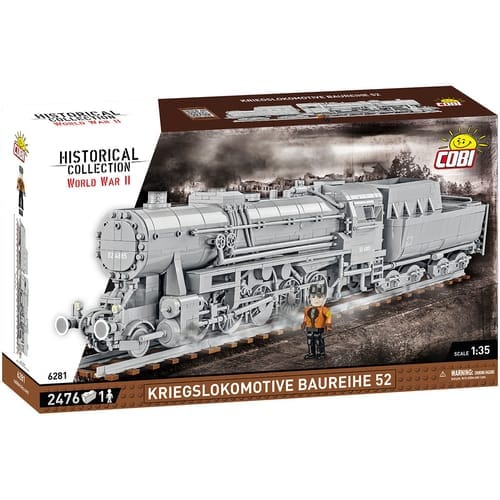 Customer photo review of COBI Kriegslokomotive Baureihe 52 Locomotive : Set #6281