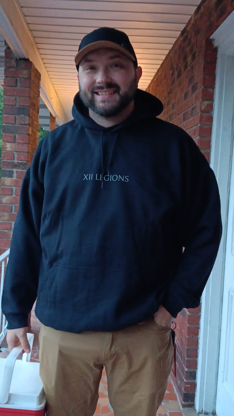 Customer photo review of PSALM 3:7 Hoodie