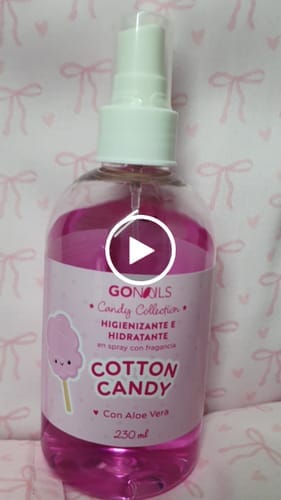 Customer photo review of Higienizante e Hidratante de Manos y Pies- Cotton Candy 230 ml