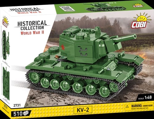 Customer photo review of COBI KV-2 Heavy Tank 1:48: Set #2731