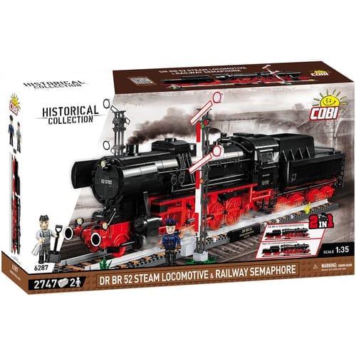 Customer photo review of COBI DR BR 52 Steam Locomotive & Railway Semaphore: Set #6287