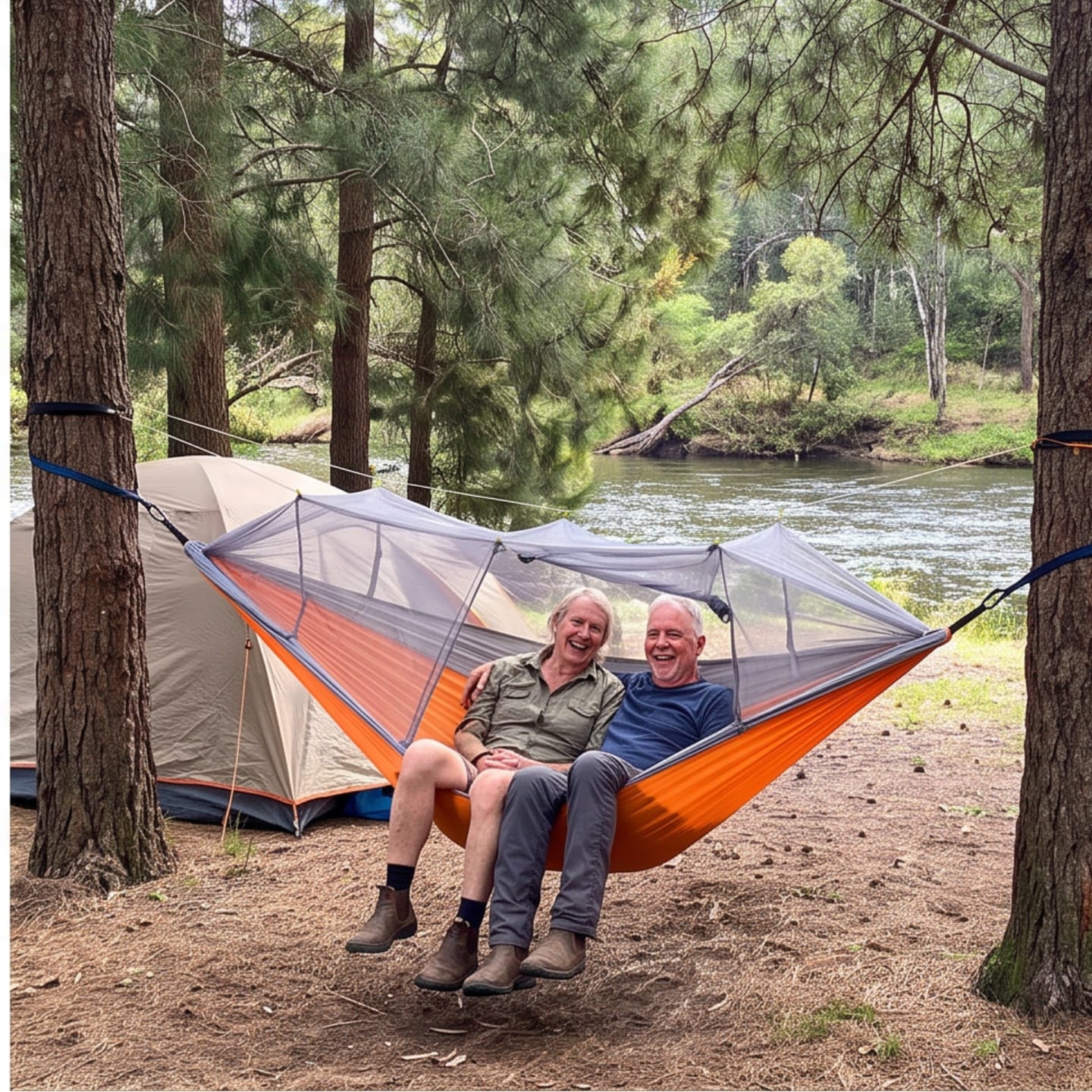 Customer photo review of Trailnest Hammock