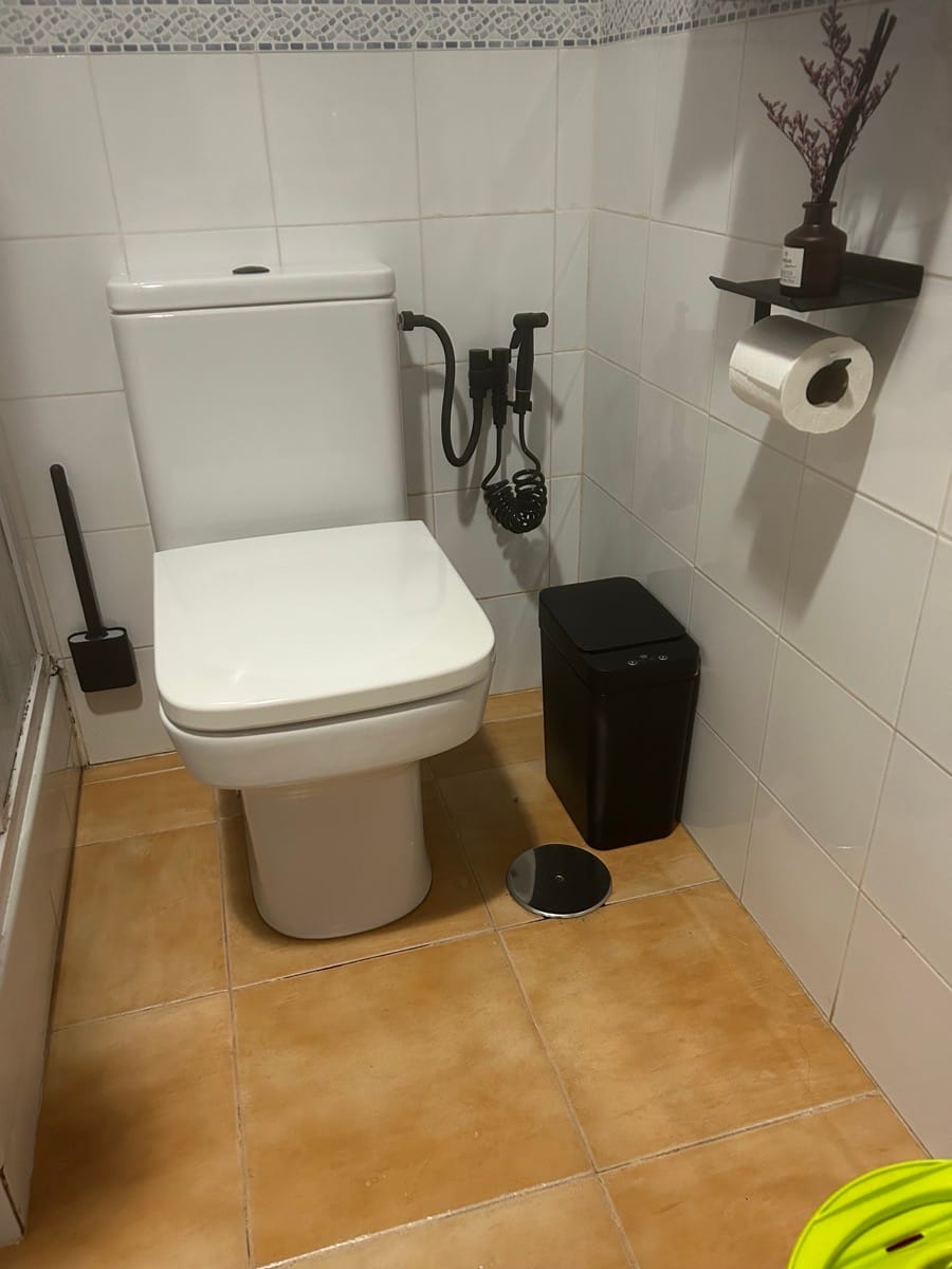 Customer photo review of Clean Silicone Toilet Brush