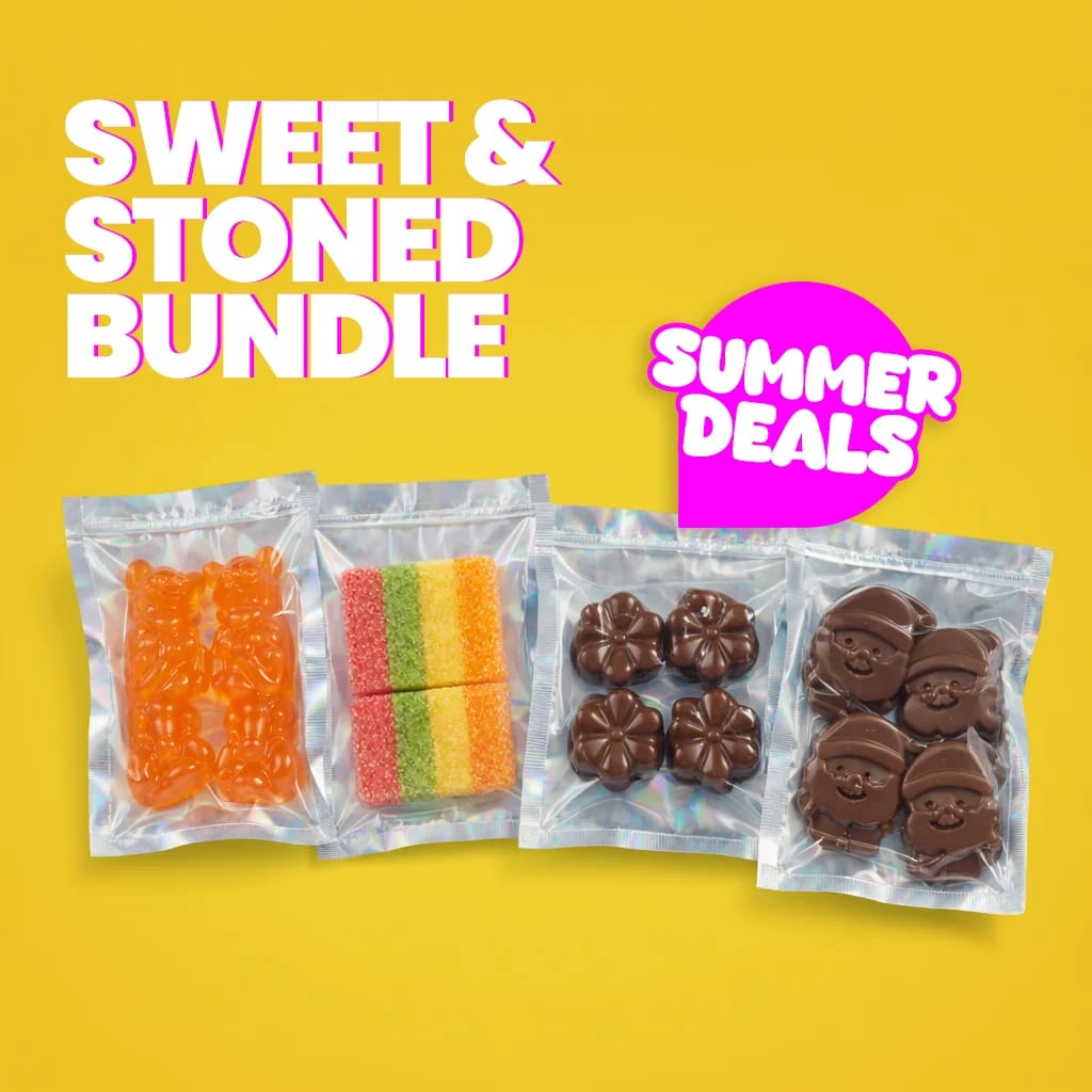 Customer photo review of Sweet & Stoned Bundle – THC Edibles Komplettpaket | 4/20 Limited Edition