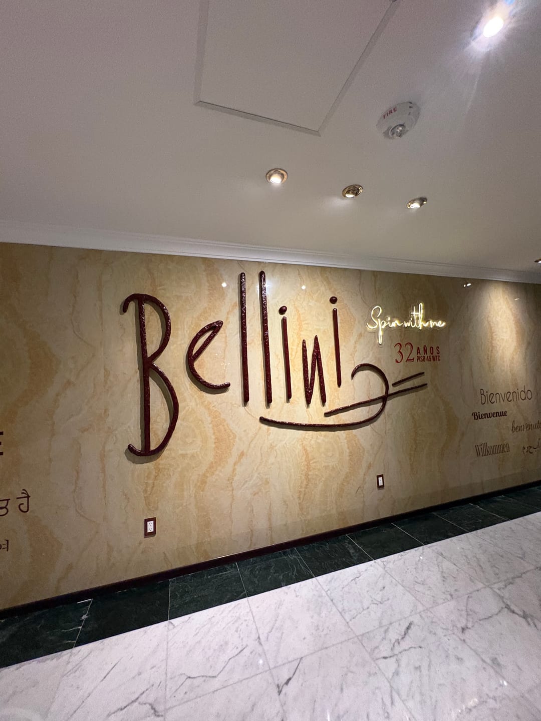 Customer photo review of Menú Bellini