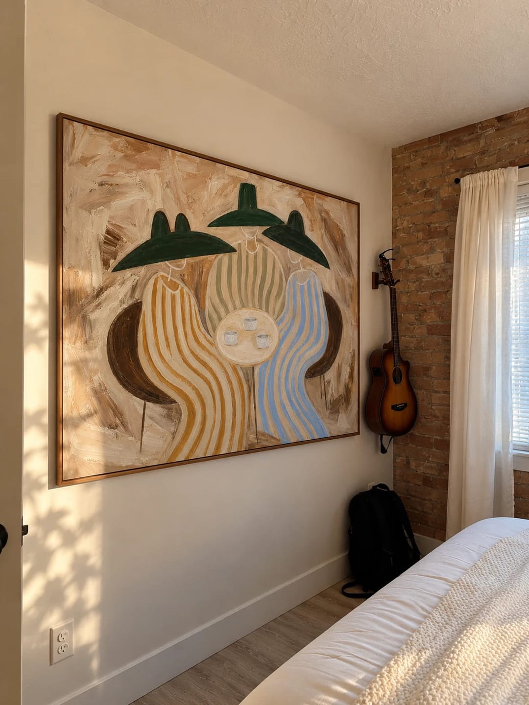 Customer photo review of Vintage Americana Art｜Three Quiet Moments