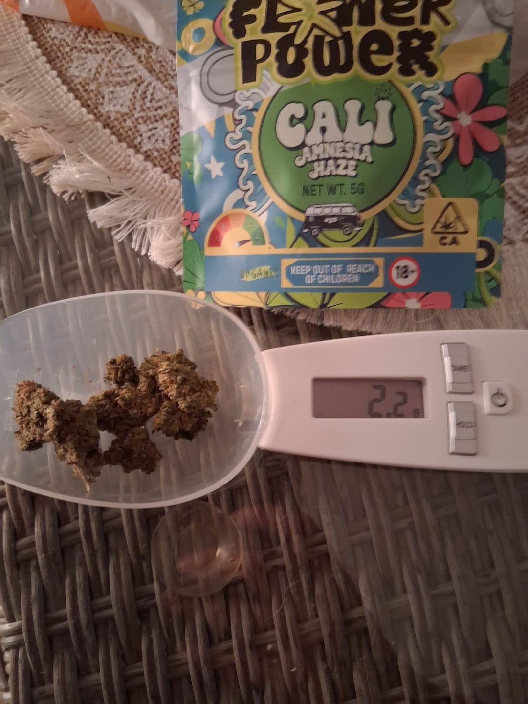 Customer photo review of 😶‍🌫️ Amnesia Haze - Power LVL: 5/5