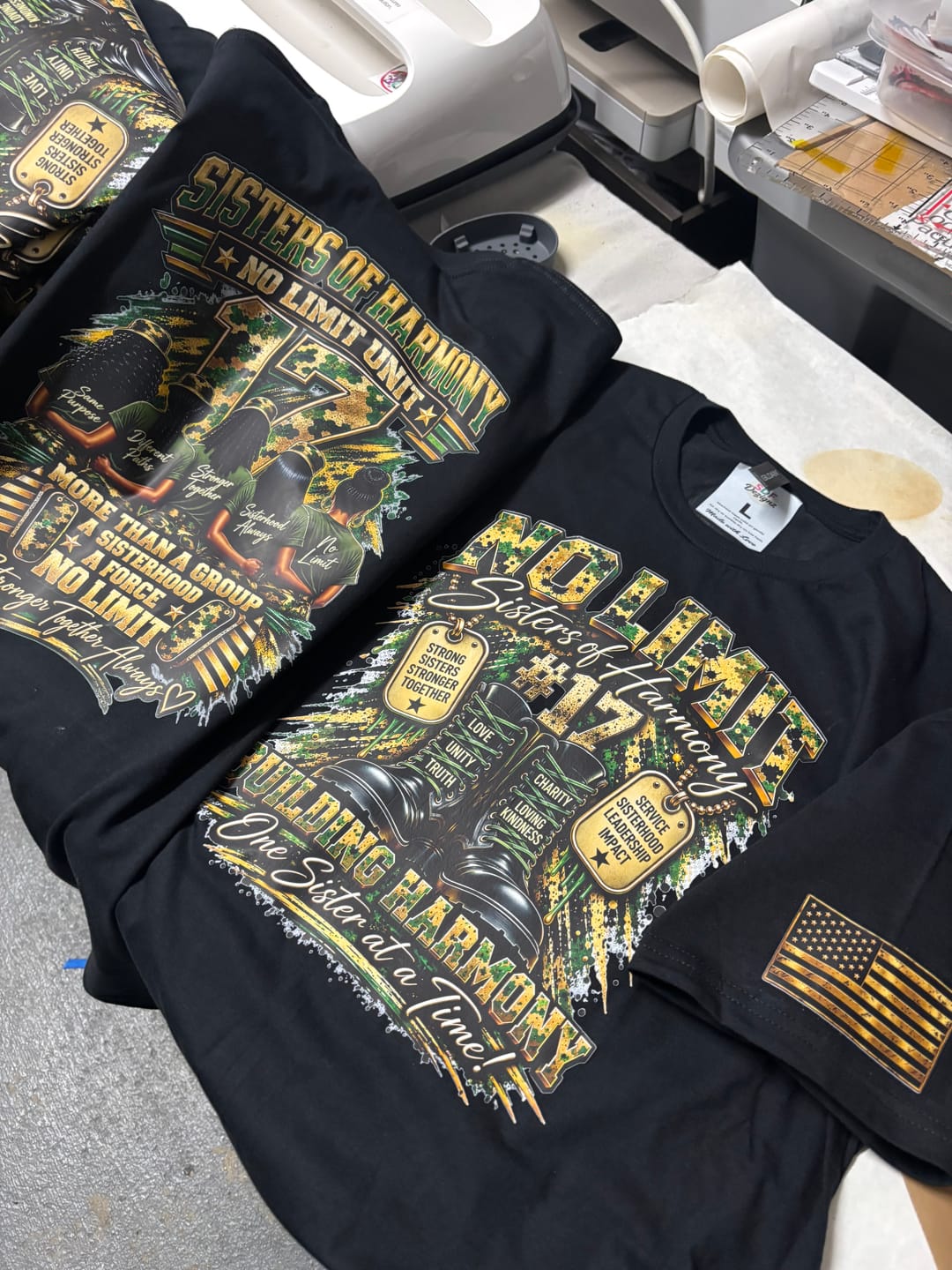 Customer photo review of Gang Sheet (Builder)