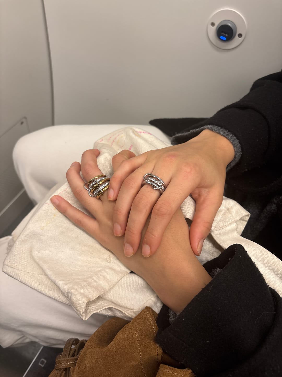Customer photo review of Kristina - Stacked Ring Luxe Stainless Steel
