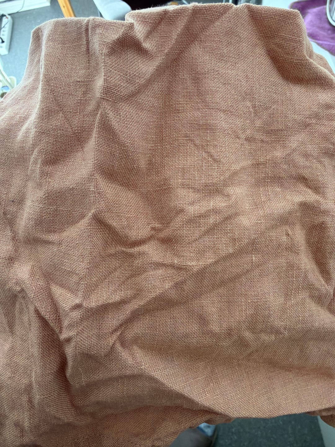 Customer photo review of Cafe Creme Lightweight Linen Napkins Set of 2