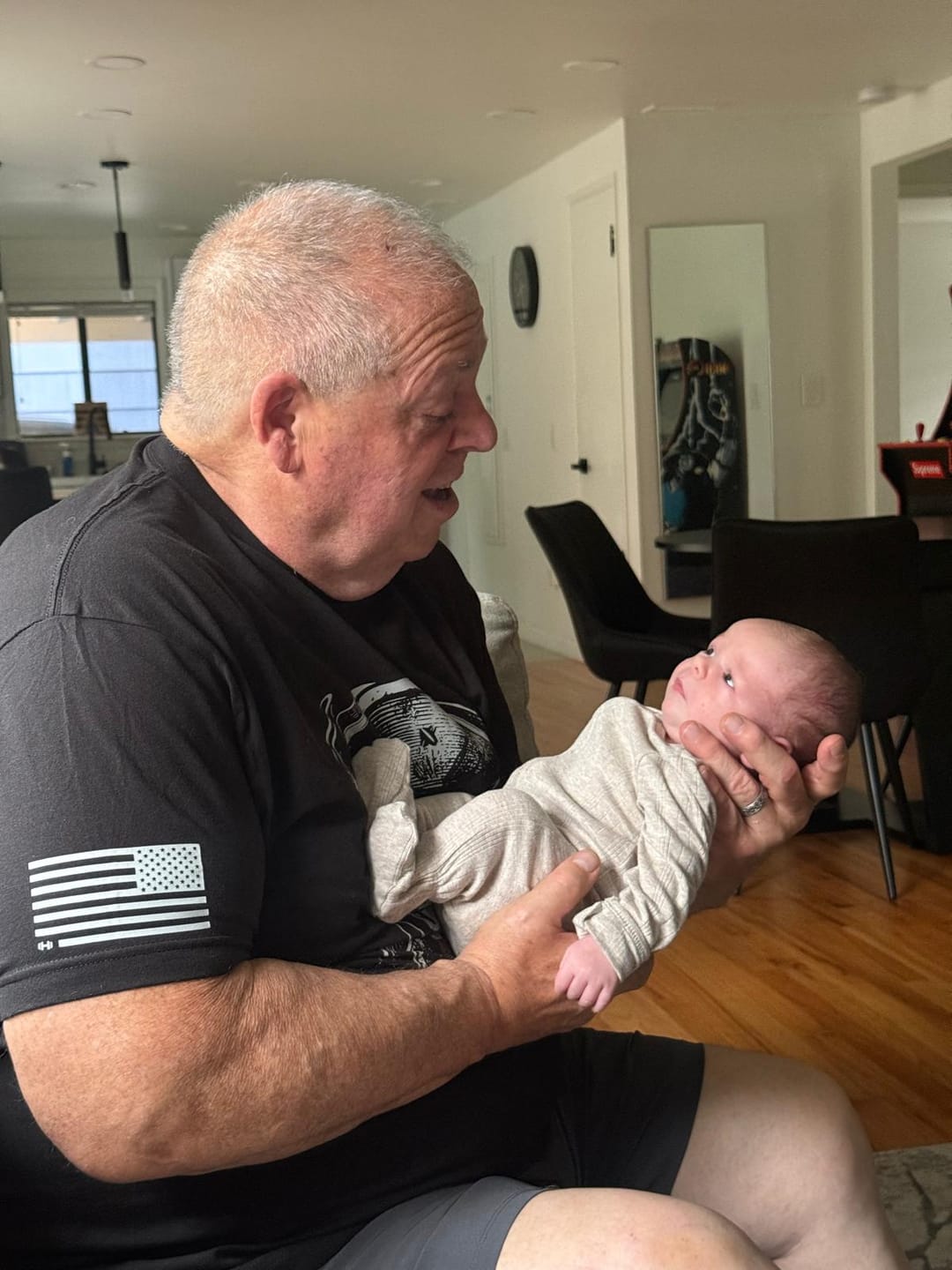 Customer photo review of Defiant Since 1776 T-Shirt