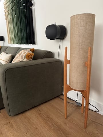 Customer photo review of Rocketlamp | Floor Lamp | Black Walnut