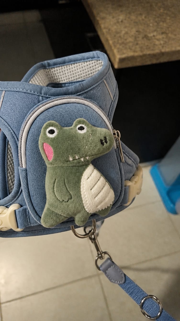 Customer photo review of WUFFLE™ Pet Backpack Harness V2