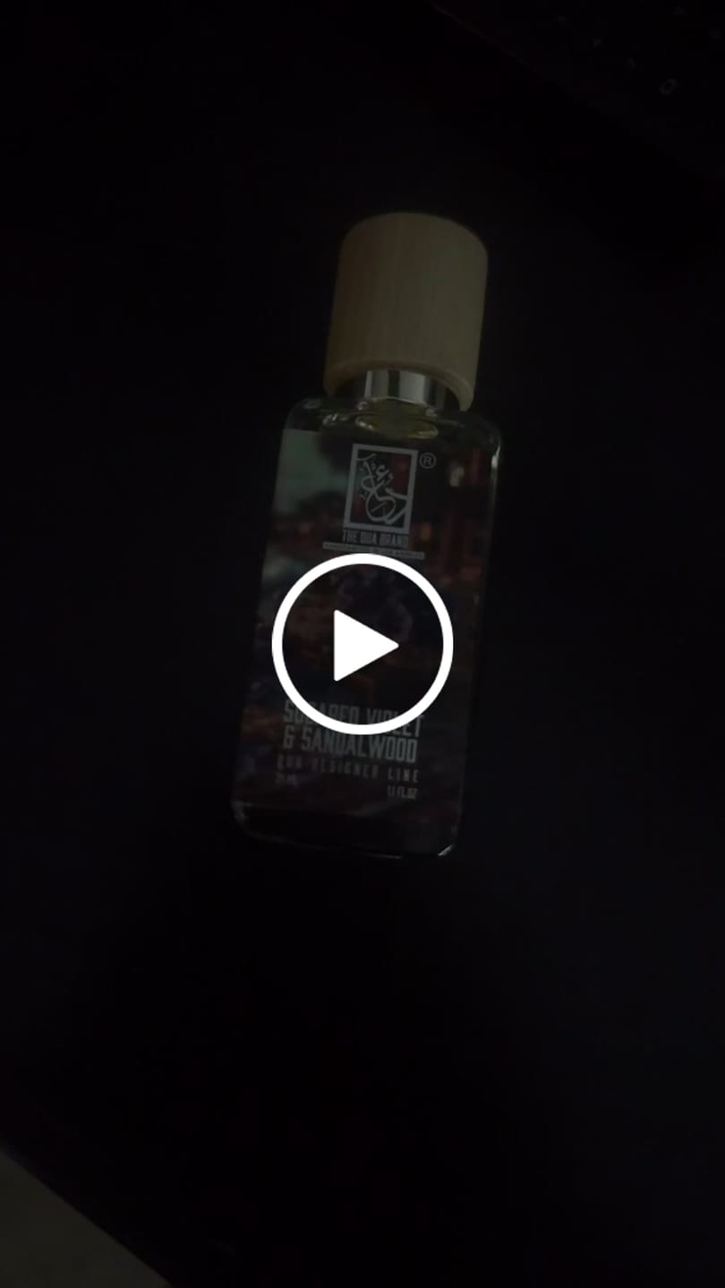 Customer video review of Sugared Violet & Sandalwood
