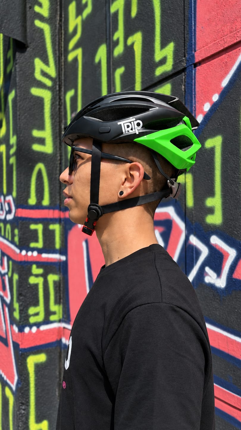 Customer photo review of CASCO TRIP MTB BLACK/GREEN