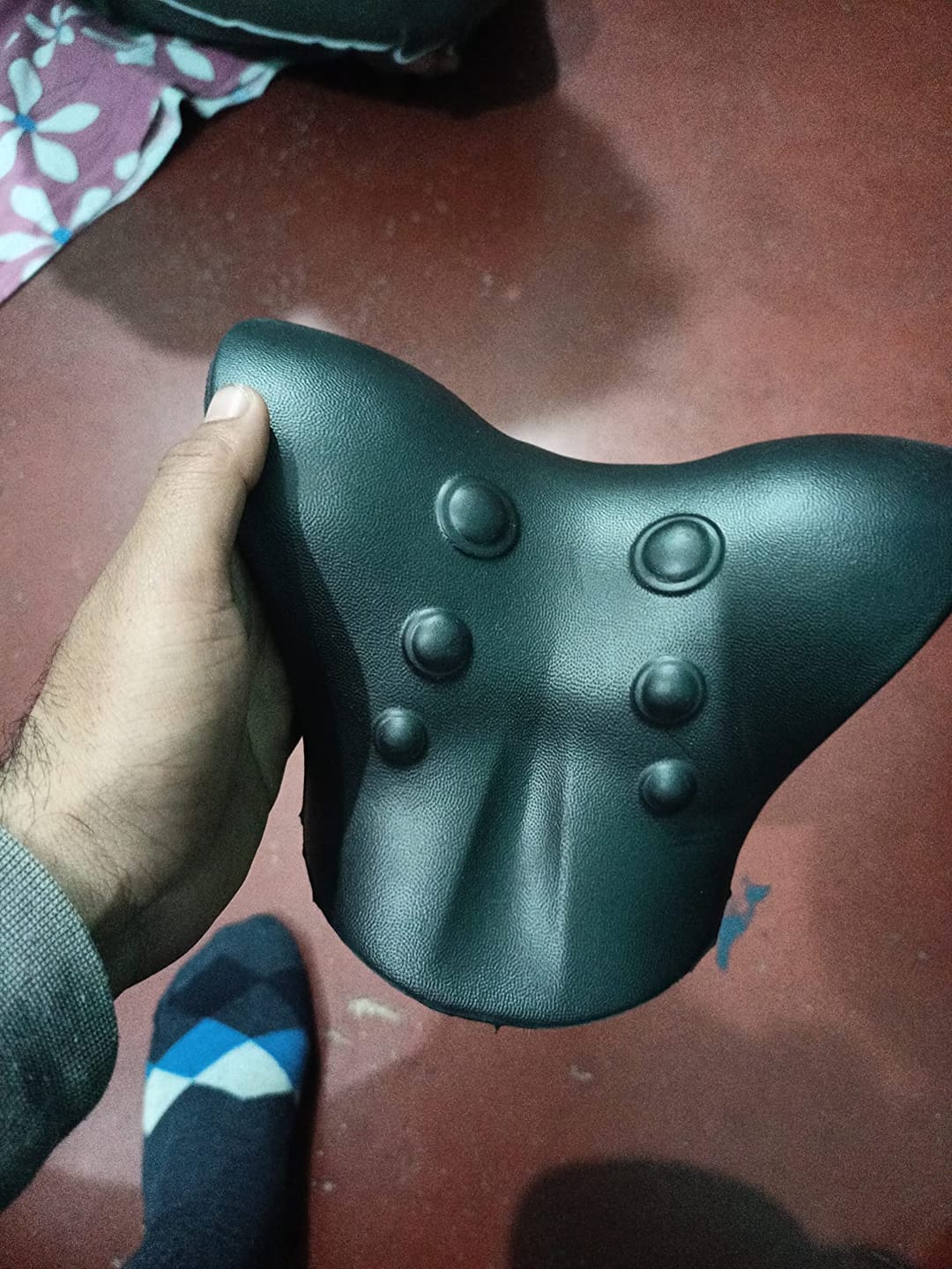 Customer photo review of NeckEase™ Cervical Neck Relaxer — Ergonomic Pain Relief Pillow