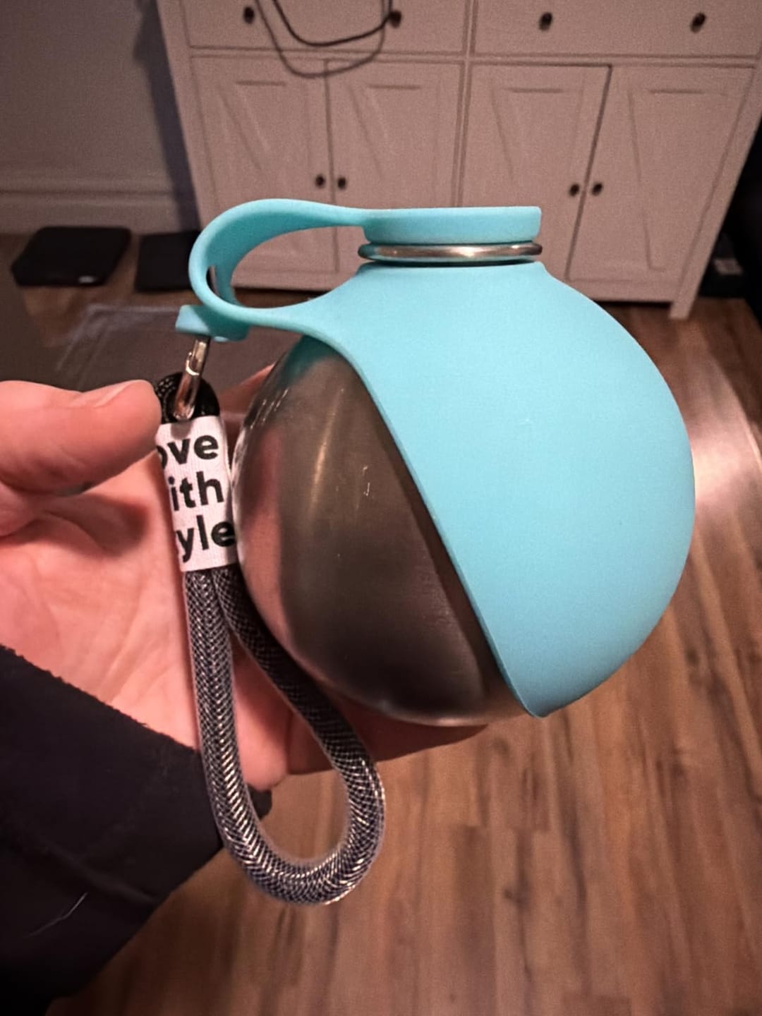 Customer photo review of Pawlytic Lab HydroLoop™ — Less Gear. More Walk.