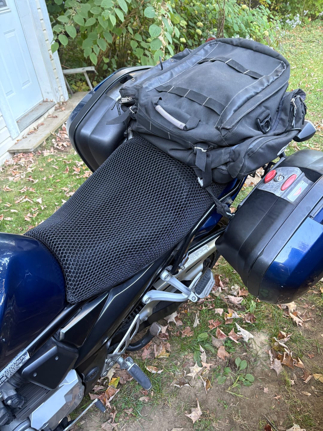 Customer photo review of Wind Rider Seat Cover