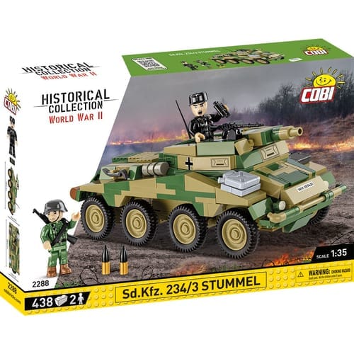 Customer photo review of COBI Sd.Kfz. 234/3 Stummel Armored Vehicle : Set #2288